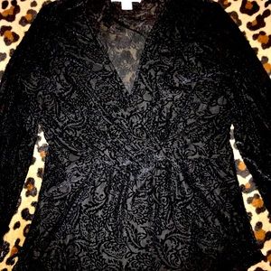 Adam Levine Black Suede Body Suit